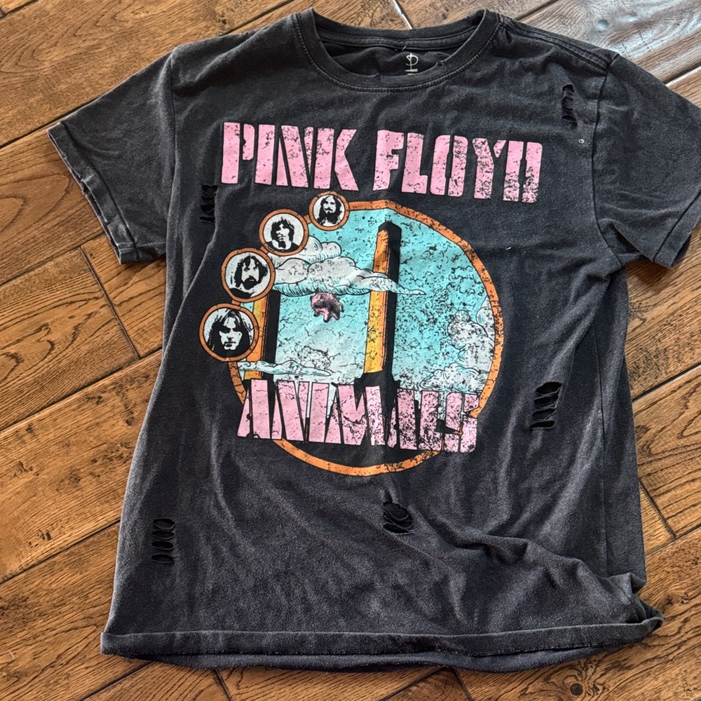 Pink Floyd Black Graphic T-Shirt